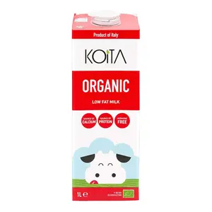 Sữa Bò Hữu Cơ Ít Béo, Organic Low Fat Milk, Vitamin A & D3 (1L) - KOITA